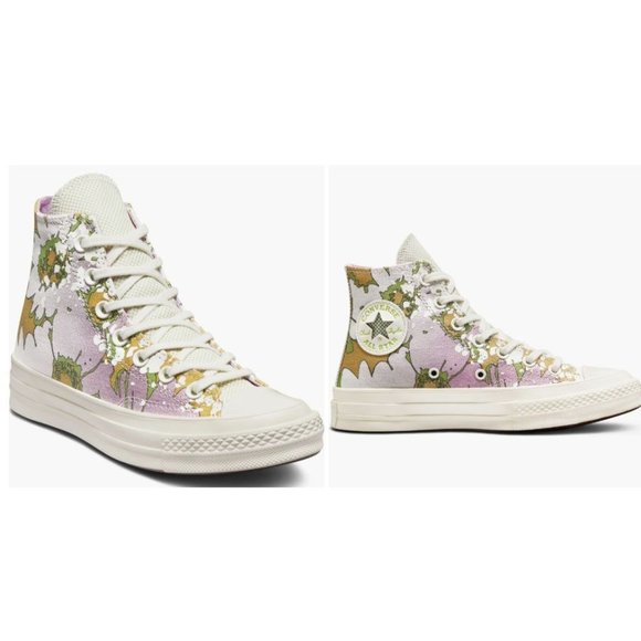 CONVERSE CHUCK 70 HI BEYOND PINK/OLIVE/AURA/EGRET NEW was‎ $90 - Picture 1 of 10